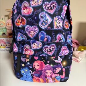 Colorful Anime Character Backpack